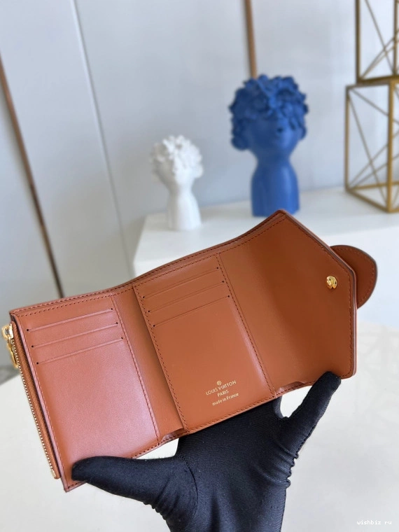 WIS LOUIS 9 VUITTON PONT WALLET COMPACT 0814